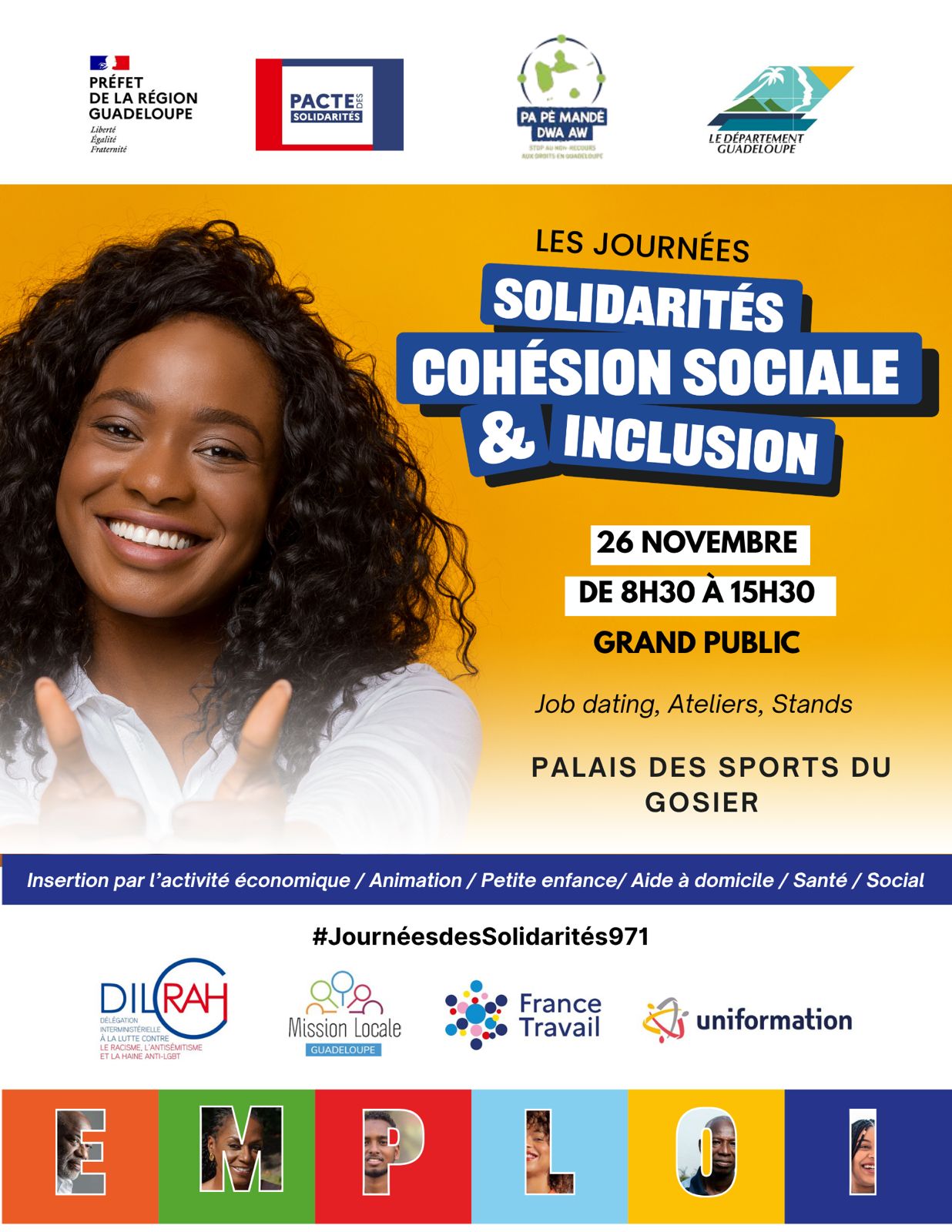 Journées des Solidarités 971 26 11 2025 portrait